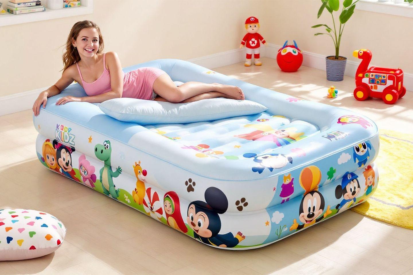 Matelas gonflable enfant Intex Kidz : avis parents et test complet