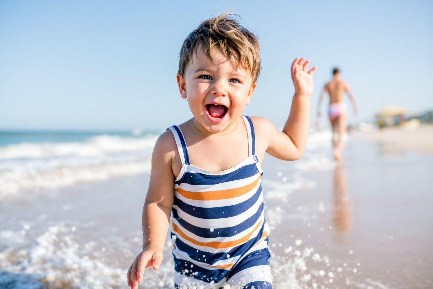 Shorts de bain rayés pour garçons : sélection des plus beaux modèles