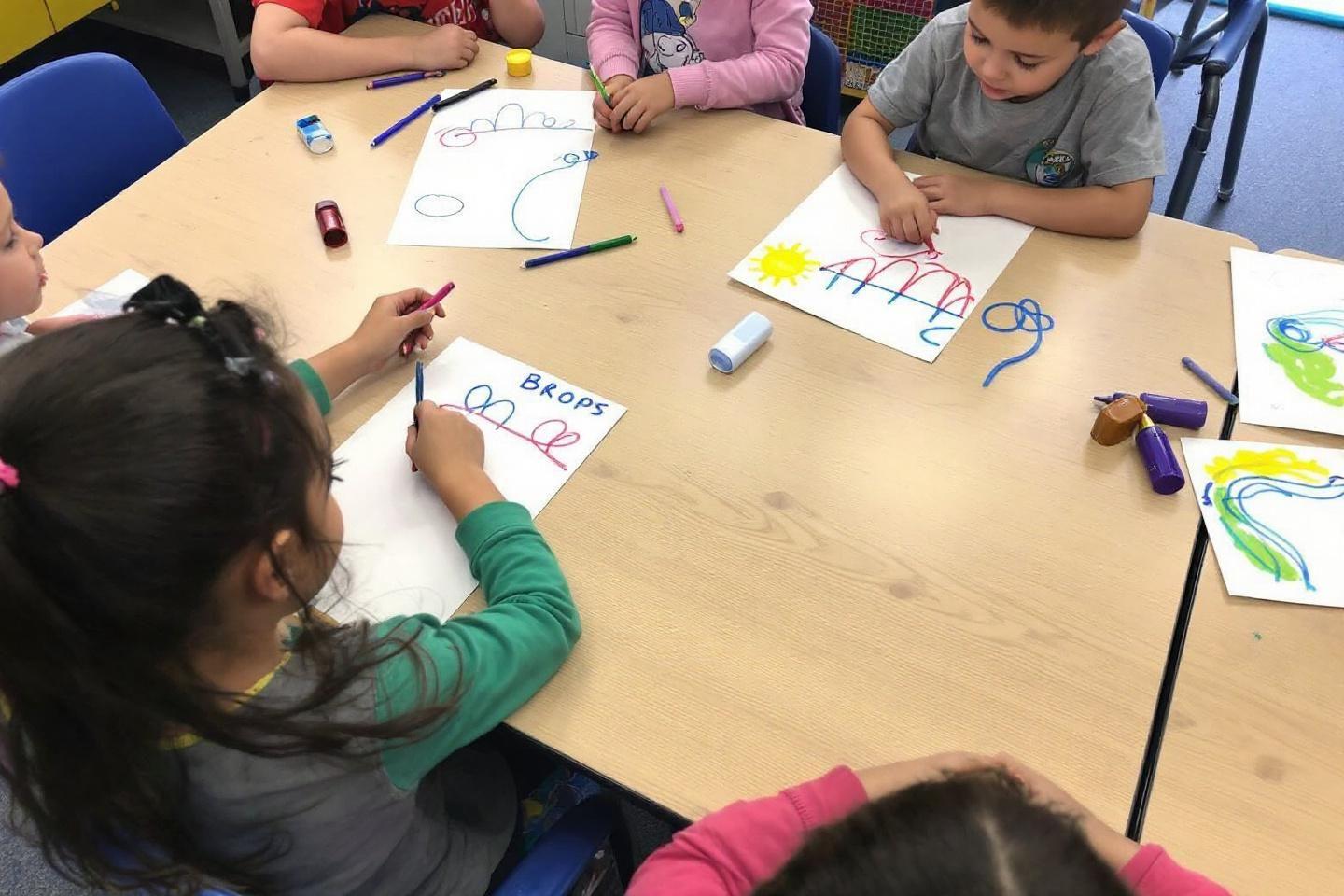 Exercices de graphisme maternelle : boucles, lignes et ponts à tracer pour améliorer la motricité fine